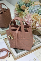Small Toujours Vertical Tote Bag Dark Pink - TGSIKIBW
