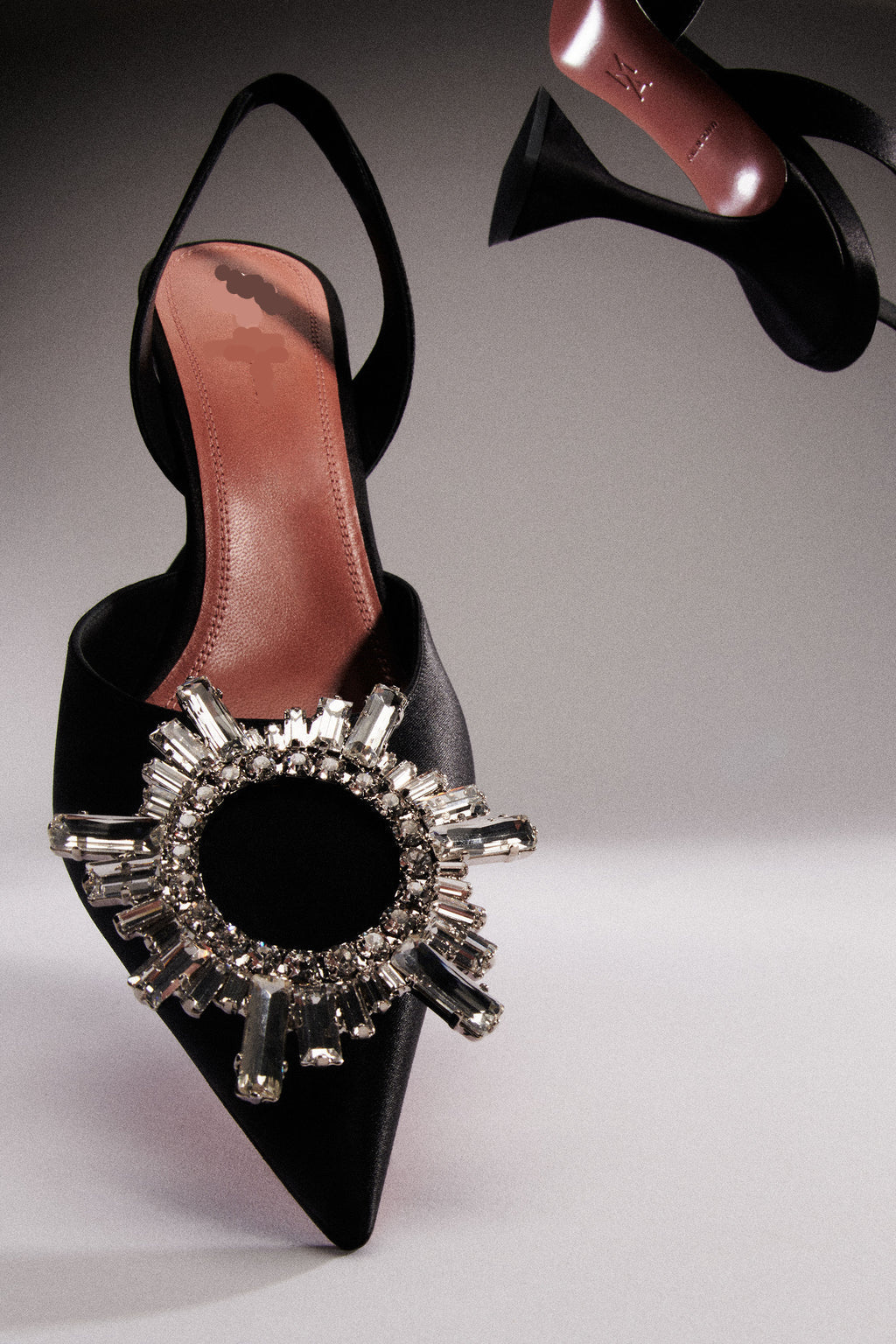 Begum Sling Black Satin - TGSIKIBW
