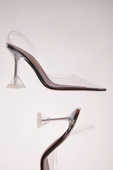 Holli Glass Sling Transparent Pvc - TGSIKIBW