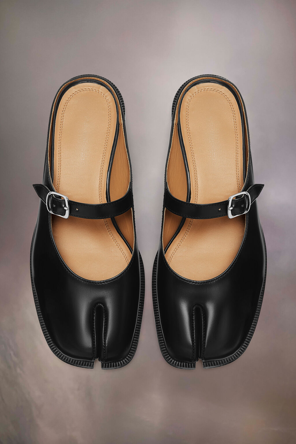 Tabi City Mary-Jane Mules black - TGSIKIBW