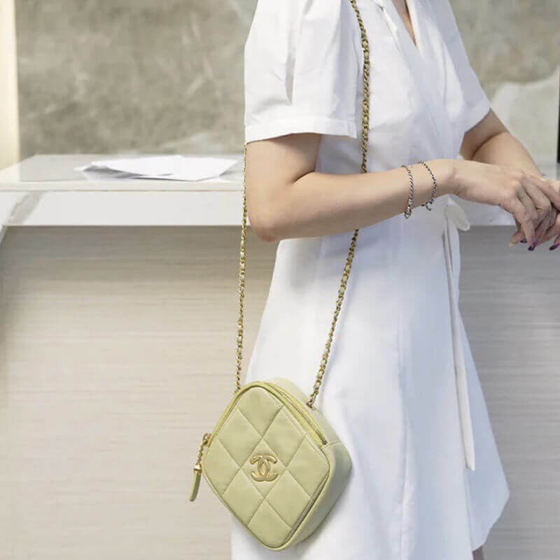 Small Diamond Bag AS2201 in Lambskin - IFSHOES