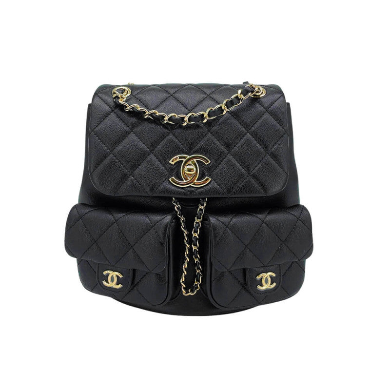 Small Duma Backpack Quilted Calfskin AS3860 - IFSHOES