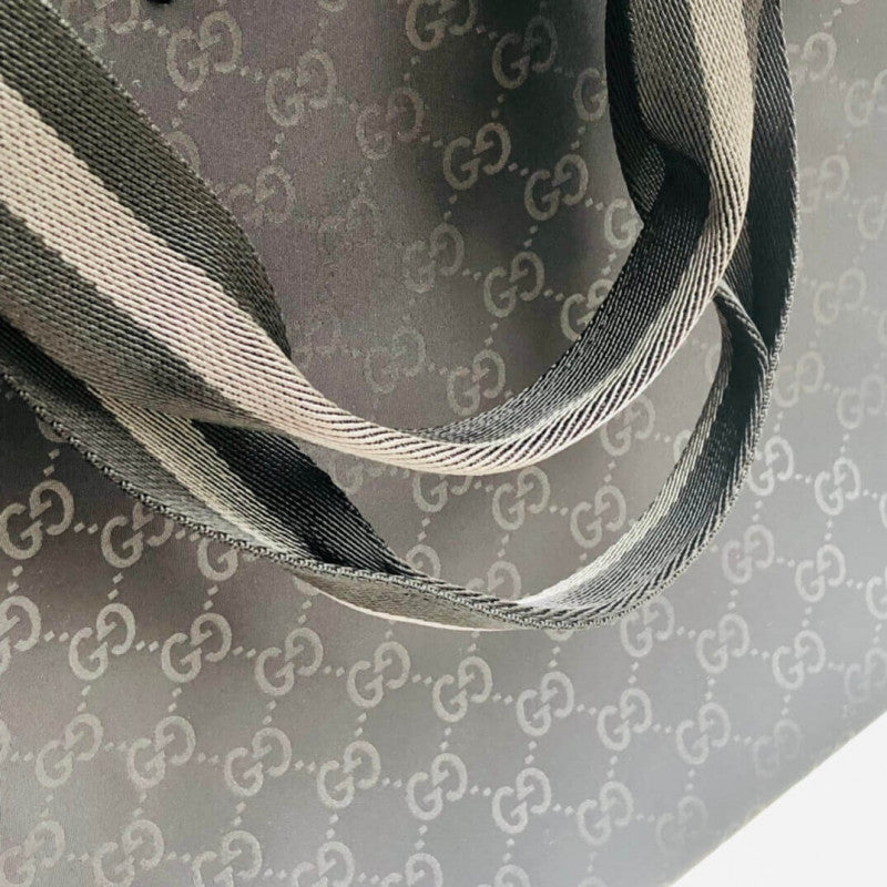 GG Guccissima Black Nylon Tote Bag 449176 - TGSIKIBW