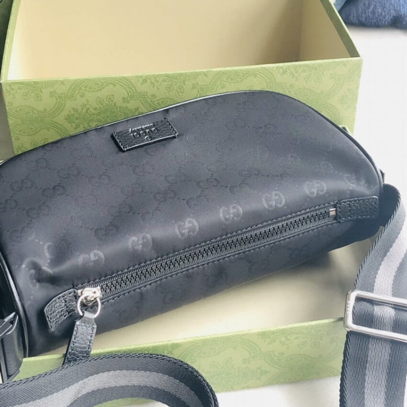 GG Guccissima Nylon Waist Crossbody Bag 449182 - TGSIKIBW