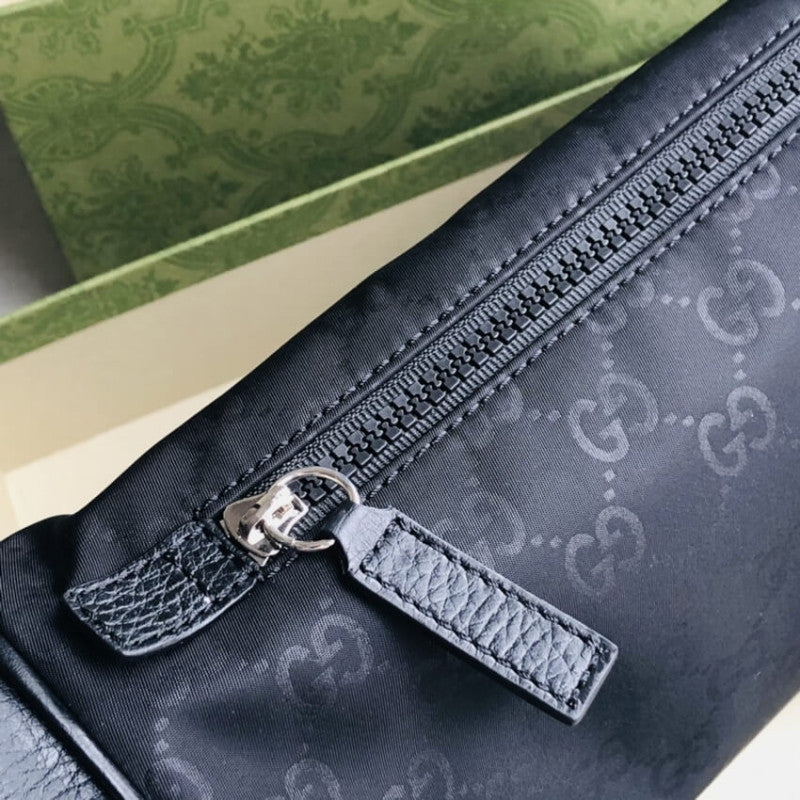 GG Guccissima Nylon Waist Crossbody Bag 449182 - TGSIKIBW