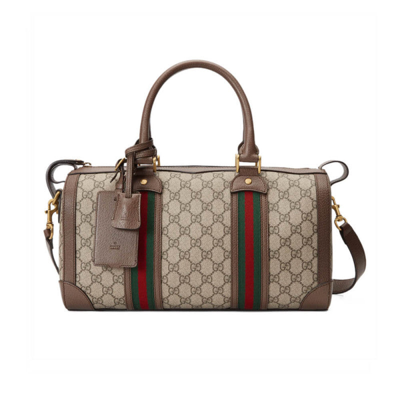 GG large Duffel Bag With Web 645017 - TGSIKIBW