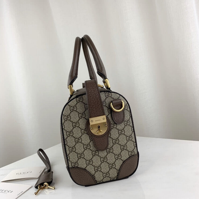 GG large Duffel Bag With Web 645017 - TGSIKIBW