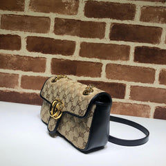 GG Marmont Mini Bag 446744 - TGSIKIBW