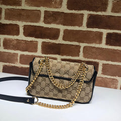 GG Marmont Mini Bag 446744 - TGSIKIBW