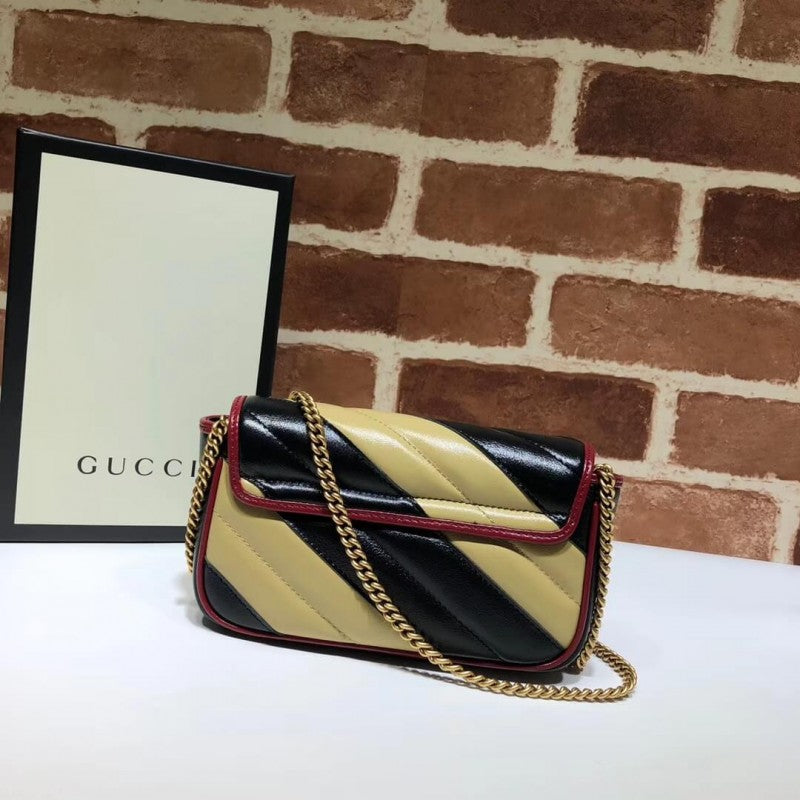 GG Marmont Super Mini Bag 574969 - TGSIKIBW
