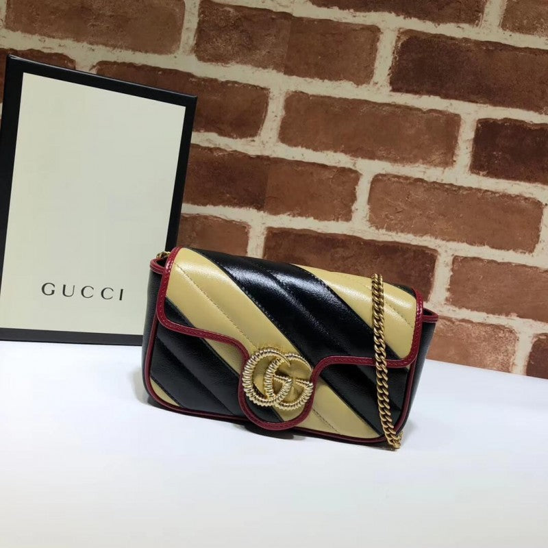 GG Marmont Super Mini Bag 574969 - TGSIKIBW