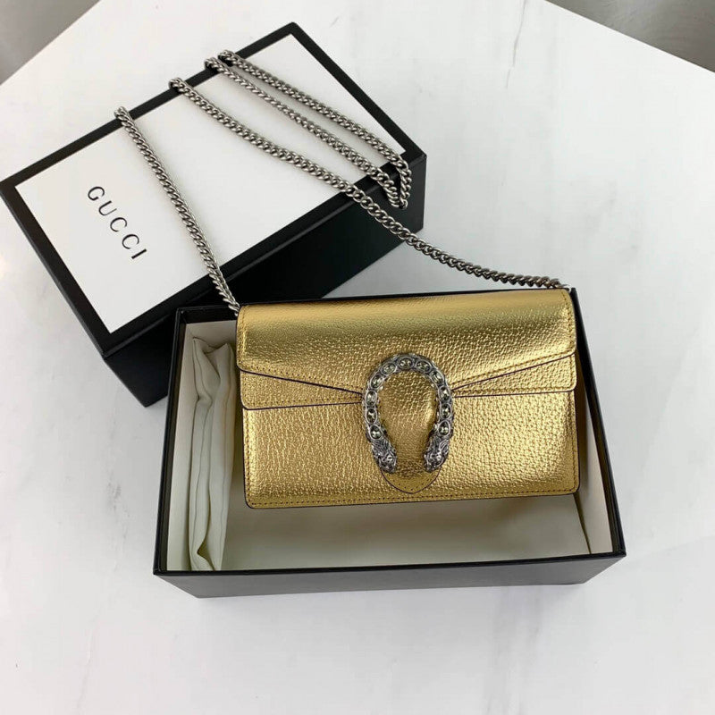 Gold Dionysus Super Mini Bag 476432 - TGSIKIBW