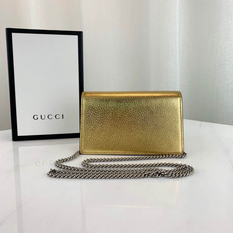 Gold Dionysus Super Mini Bag 476432 - TGSIKIBW