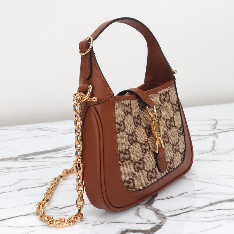 Jackie 1961 Crystal GG Mini Shoulder Bag 675799 - TGSIKIBW