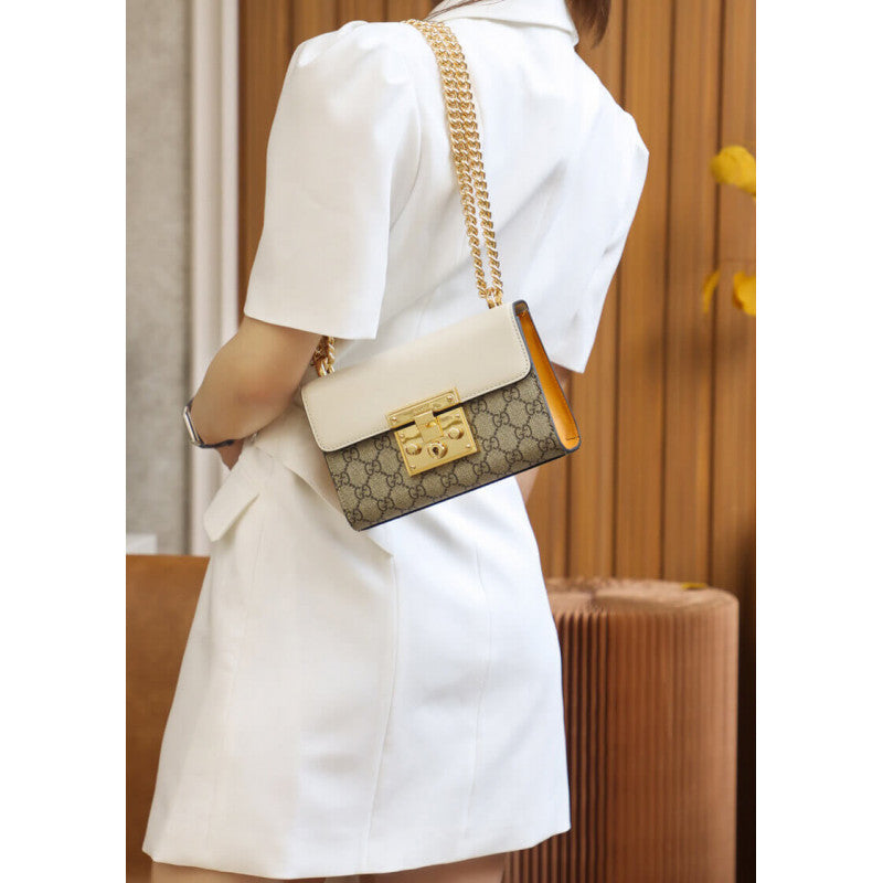 Padlock large GG Shoulder Bag 409487 - TGSIKIBW