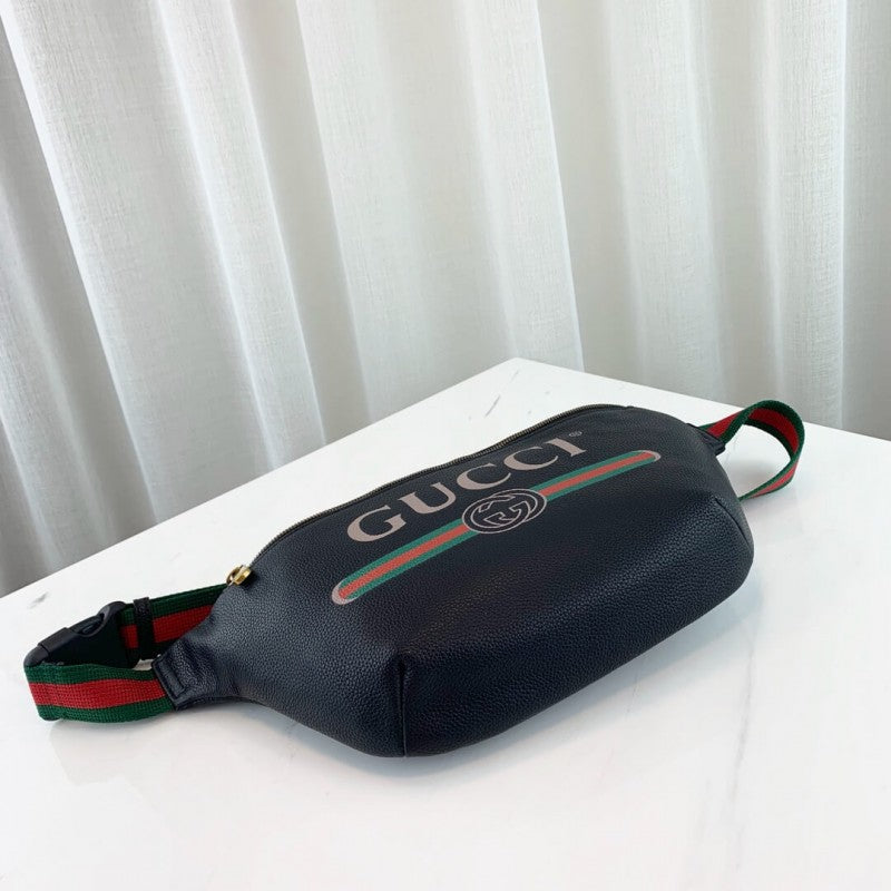 Print Leather Belt Bag 493869 - TGSIKIBW