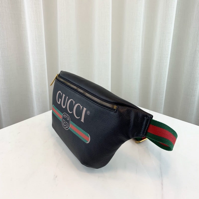 Print Leather Belt Bag 493869 - TGSIKIBW