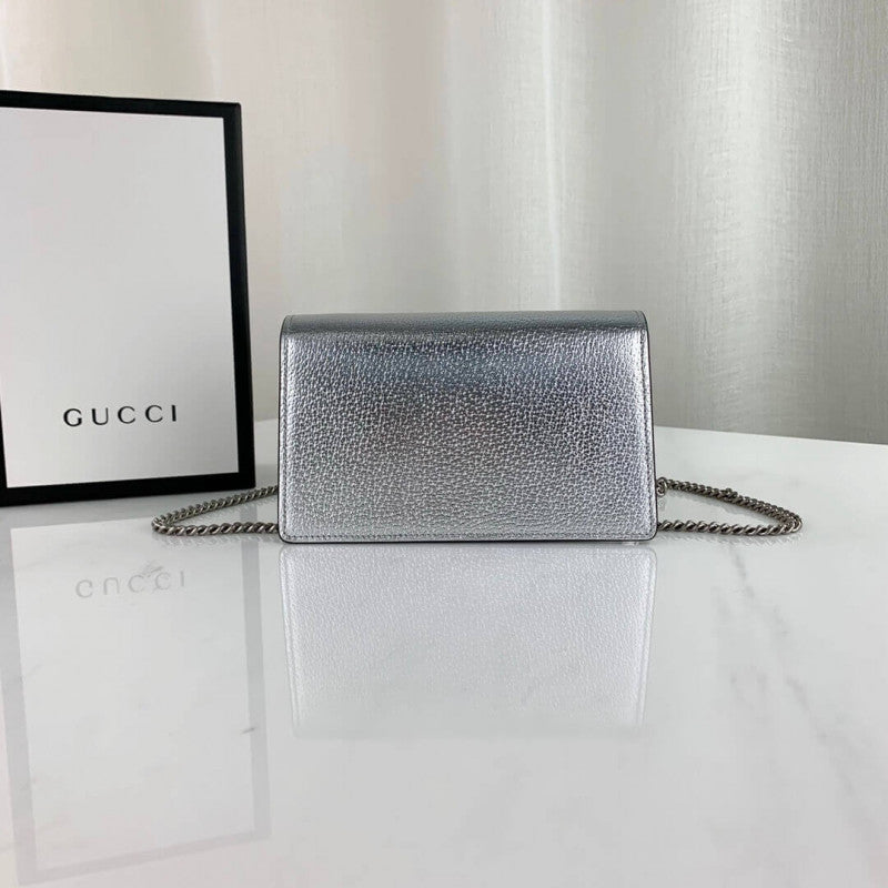 Silver Dionysus Super Mini Bag 476432 - TGSIKIBW