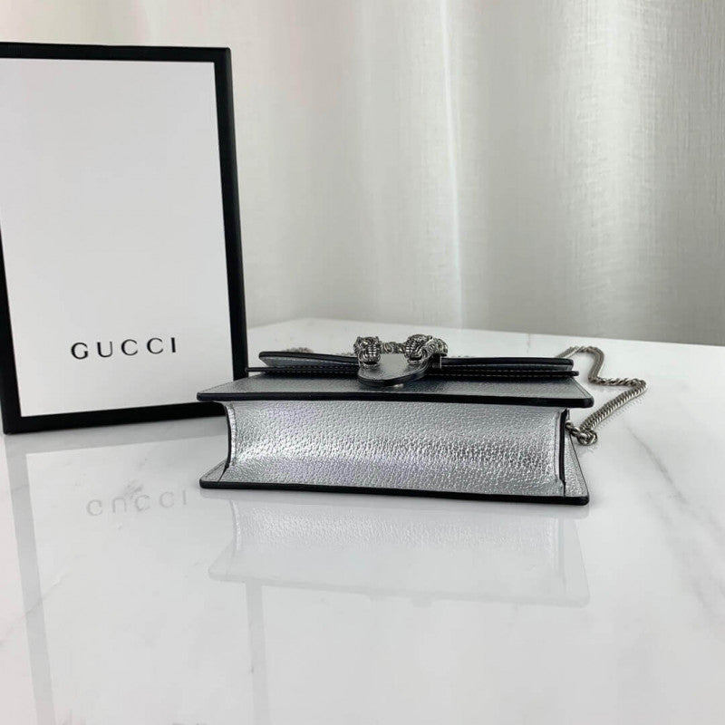 Silver Dionysus Super Mini Bag 476432 - TGSIKIBW