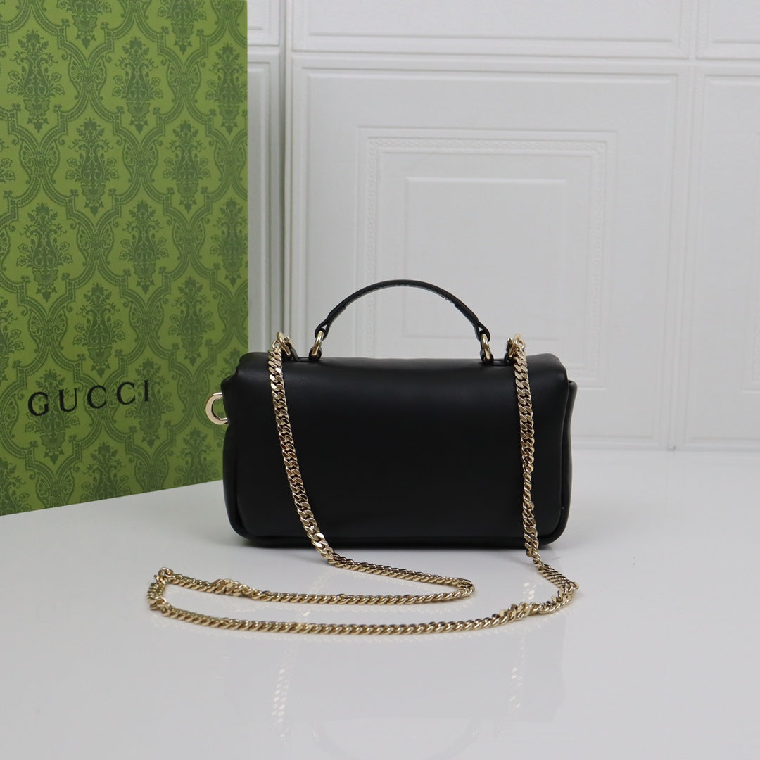 GG Milano Handbag Unveiled black - IFSHOES